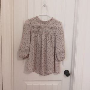 Blu Pepper Floral Blouse